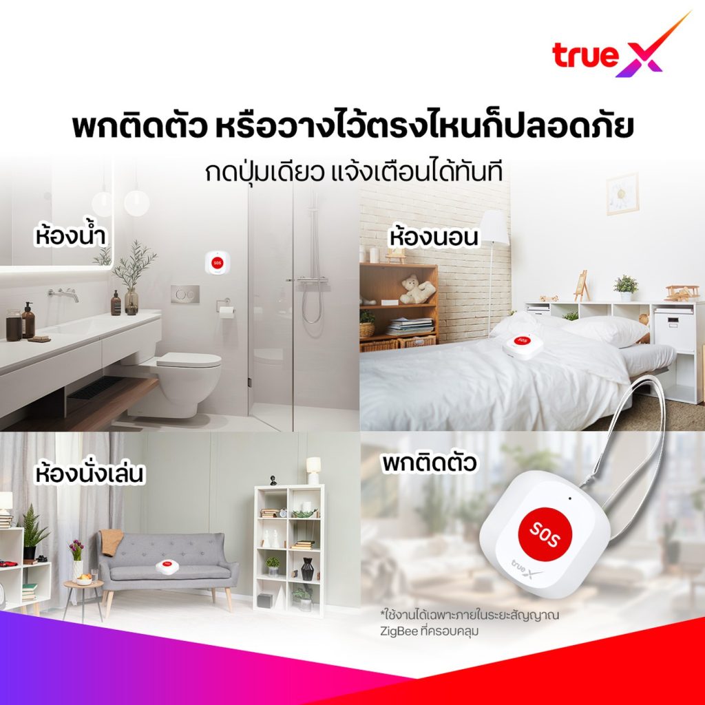 ติดเน็ตบ้านทรู รีวิวตัว ปุ่มกดฉุกเฉิน